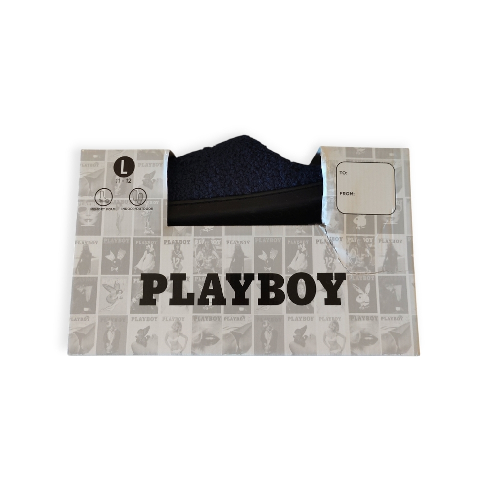Playboy Fuzzy Slides